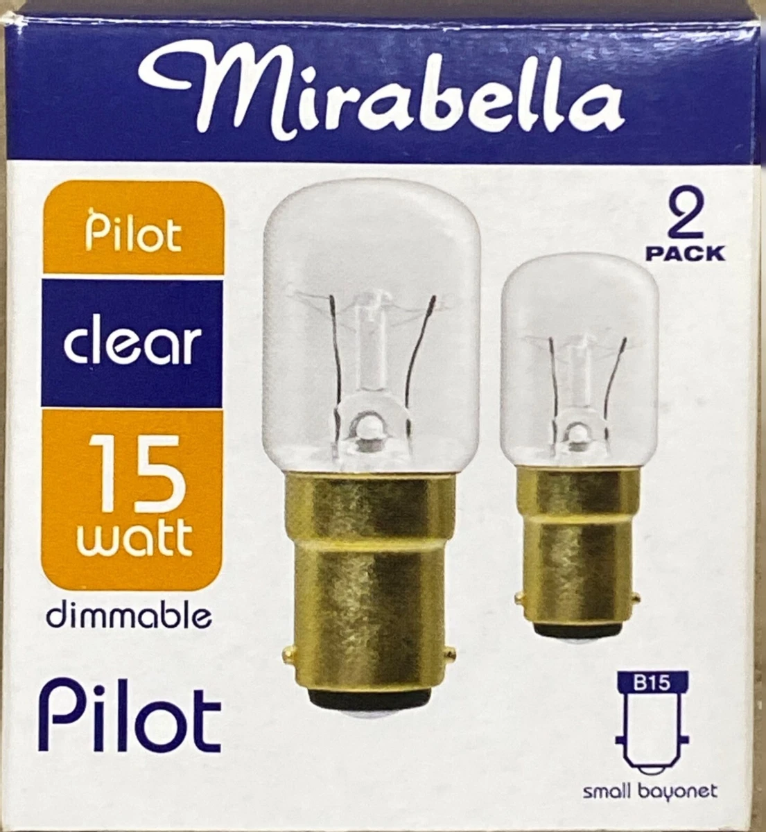 Small bayonet on sale light bulb