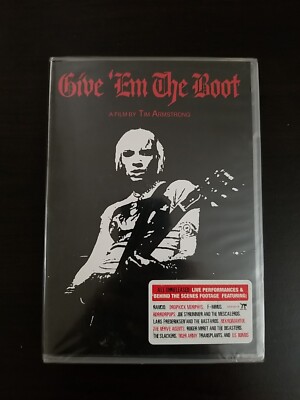 Give 'em the Boot DVD A Film By Tim Armstrong Live 2005 Rancid Dropkick Murphys