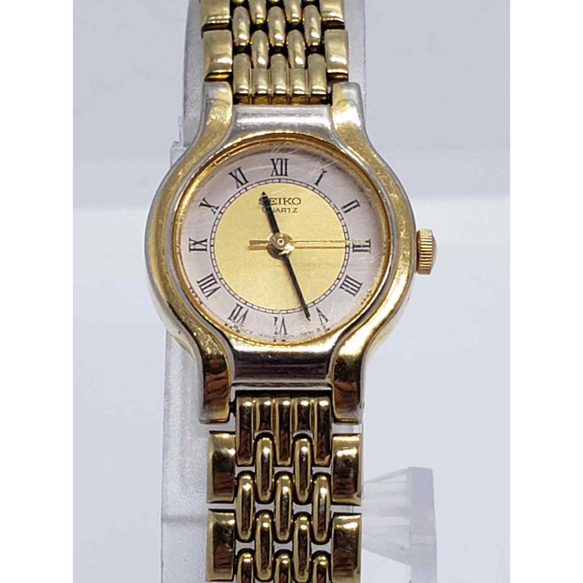 Lady Seiko 17j （24071） Vintage Seiko 11-7039 Lady 17 Jewel Gold Tone Hand-Winding