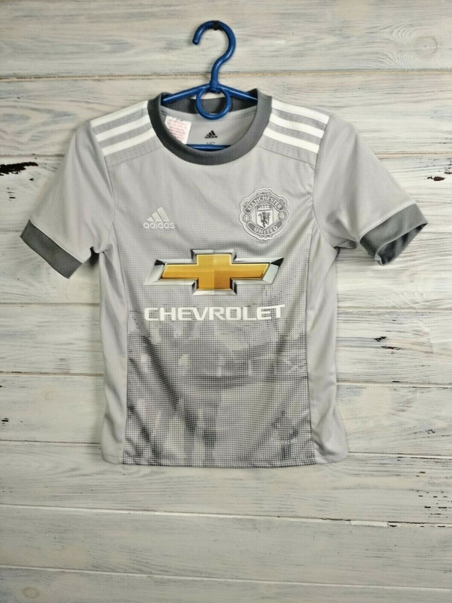 Manchester United Jersey 2017/18 Third 3rd Kids Boys 7-8 y Shirt