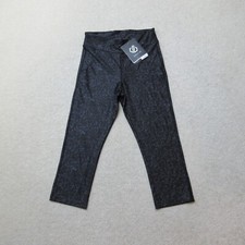 Dare 2B Leggings Womens UK 8 Black Cropped Casual Sports 3/4 Outdoors EU 36 NWT