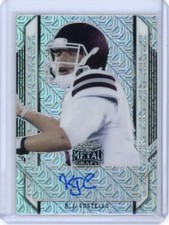 2021 Leaf Metal Draft KJ Costello Silver Mojo Autograph - Stanford Cardinals