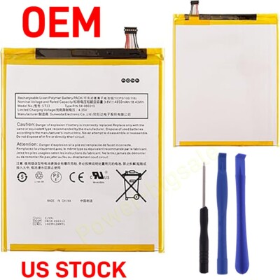  Genuine 58-000313 ST33 Battery For Amazon Fire HD 8 (10th Generation) K72LL4
