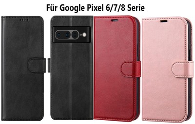 Tasche für Google Pixel 9/8/7/6/A/Pro Handytasche Book Case Flip Cover Buch Etui