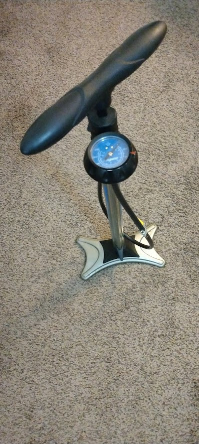 Bicycle Floor Pump with Gauge by Serfas [ Pickup Only. No Sh