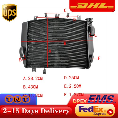 Zxu60 Radiator Radiator For Kawasaki ZX6R ZX6RR ZX636 ZX600 2005 2006 Motorcycle Parts ...
