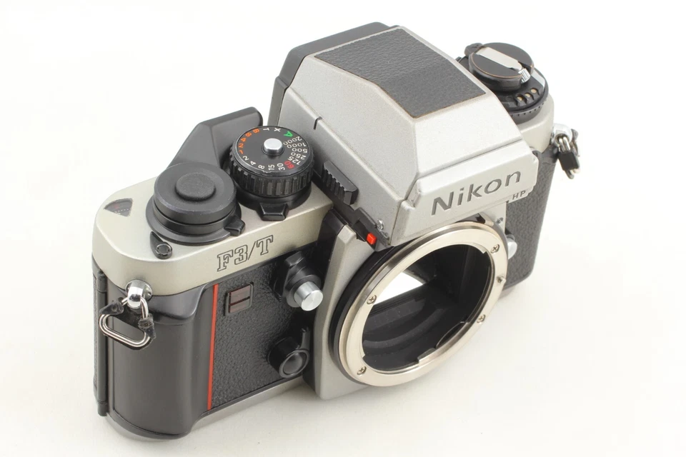 ¡Leer! Medidor roto! 【Casi COMO NUEVO】 Cuerpo de cámara fotográfica Nikon F3/T Titan SLR de Japón Foto 4 de 4