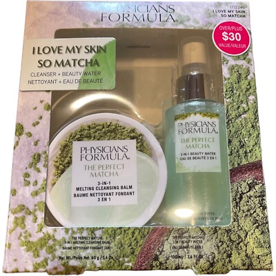 Physicians Formula I Love My Skin So Matcha Kit Cleanser Balm + Beauty Water
