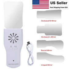 Dental Occlusal Mirror Fog Free LED Intra Oral Photo System 4 Mirrors Anti-Fog d