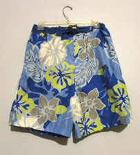 Boys Sand N Sun Blue Swim Trunks Size XL 18 EUC