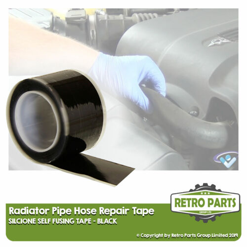 Cinta de reparación de tubería/manguera de radiador para Ford temprano. Sellador Leak Fix Pro negro - Imagen 1 de 4