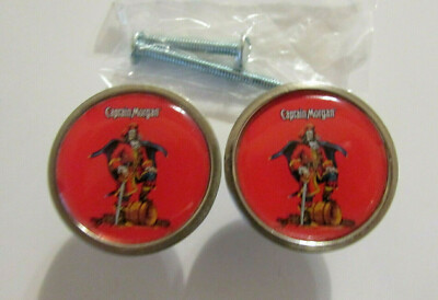 Captain Morgan Cabinet Knobs, Captain Morgan Logo Cabinet Pull / kitchen knobs
