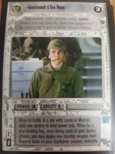 Star Wars CCG Death Star II BASIC SINGLES Select Choose Your Card SWCCG - Picture 72 of 121