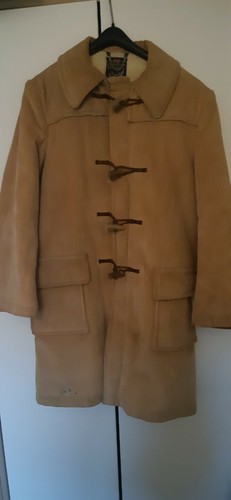 Vintage Gloverall Duffle Coat Tan 