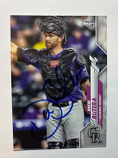 2020 Topps Colorado Rockies Drew Butera Autographed Baseball Card #U-72