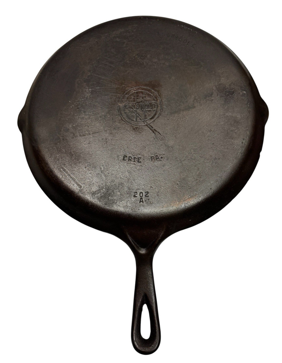 Griswold Cast Vintage Cast Iron Griddle Griswold Cast Iron Small