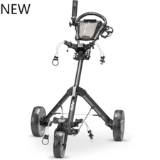KVV Mini-Pro Deluxe Golf Cart for All Age Groups,Golf Push Cart Adjustable. NEW