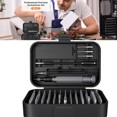 #ad 150 in 1 Precision Screwdriver Set PC Phone Laptop Electronics Repair Tool Kit $26.16