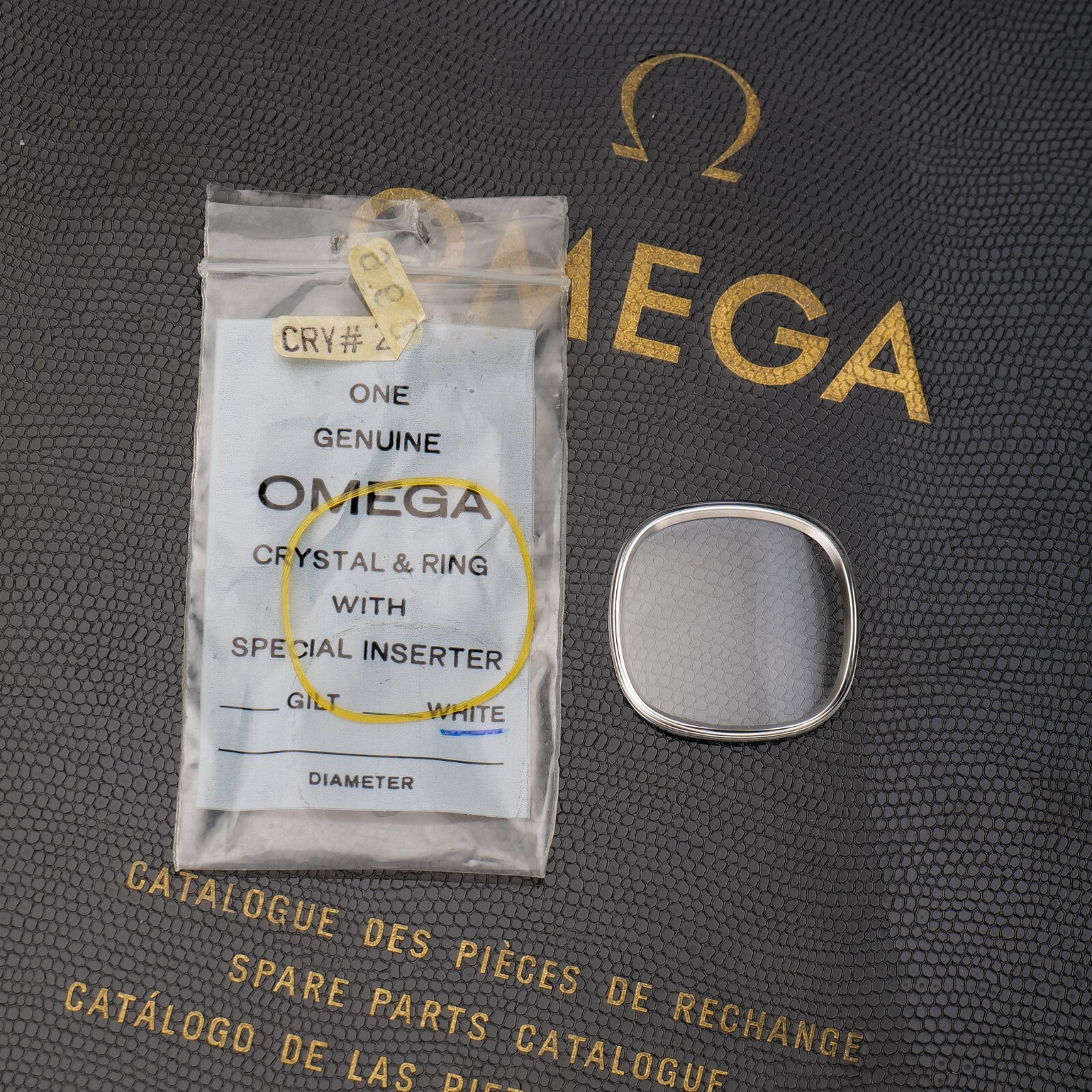 Genuine Omega Crystal PZ5226 Watch Part White Tension Fits Genuine Omega Crystal PZ5226 Watch Part White Tension Fits