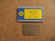 C.S. Osborne #517 Harness Needles Size 00 (Pack of 25)