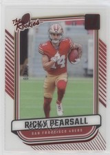 2024 Panini Clearly Donruss The Rookies Red 95/99 Ricky Pearsall #15 1gx0