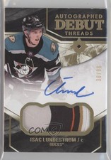 2018-19 Ultimate Collection Debut Threads 36/99 Isac Lundestrom Patch Auto 5j8