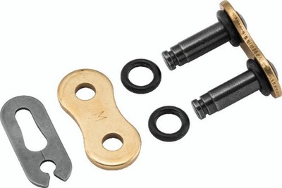 BikeMaster 197250 520 BMOR O-Ring Clip Link - Gold