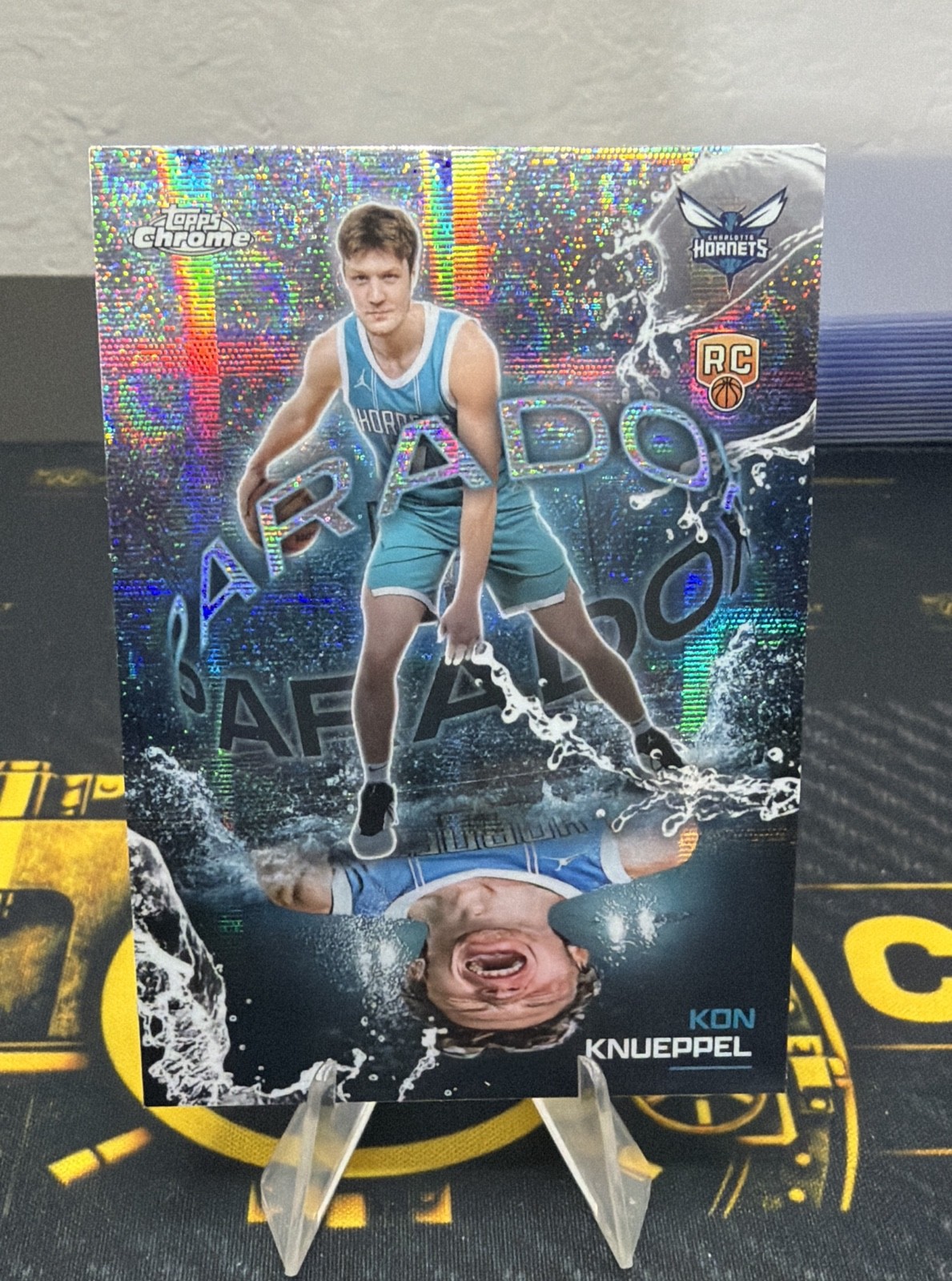Kon Knueppel #PX-24 Basketball Cards 2025 Topps Chrome Paradox trading card — raw and PSA graded price guide