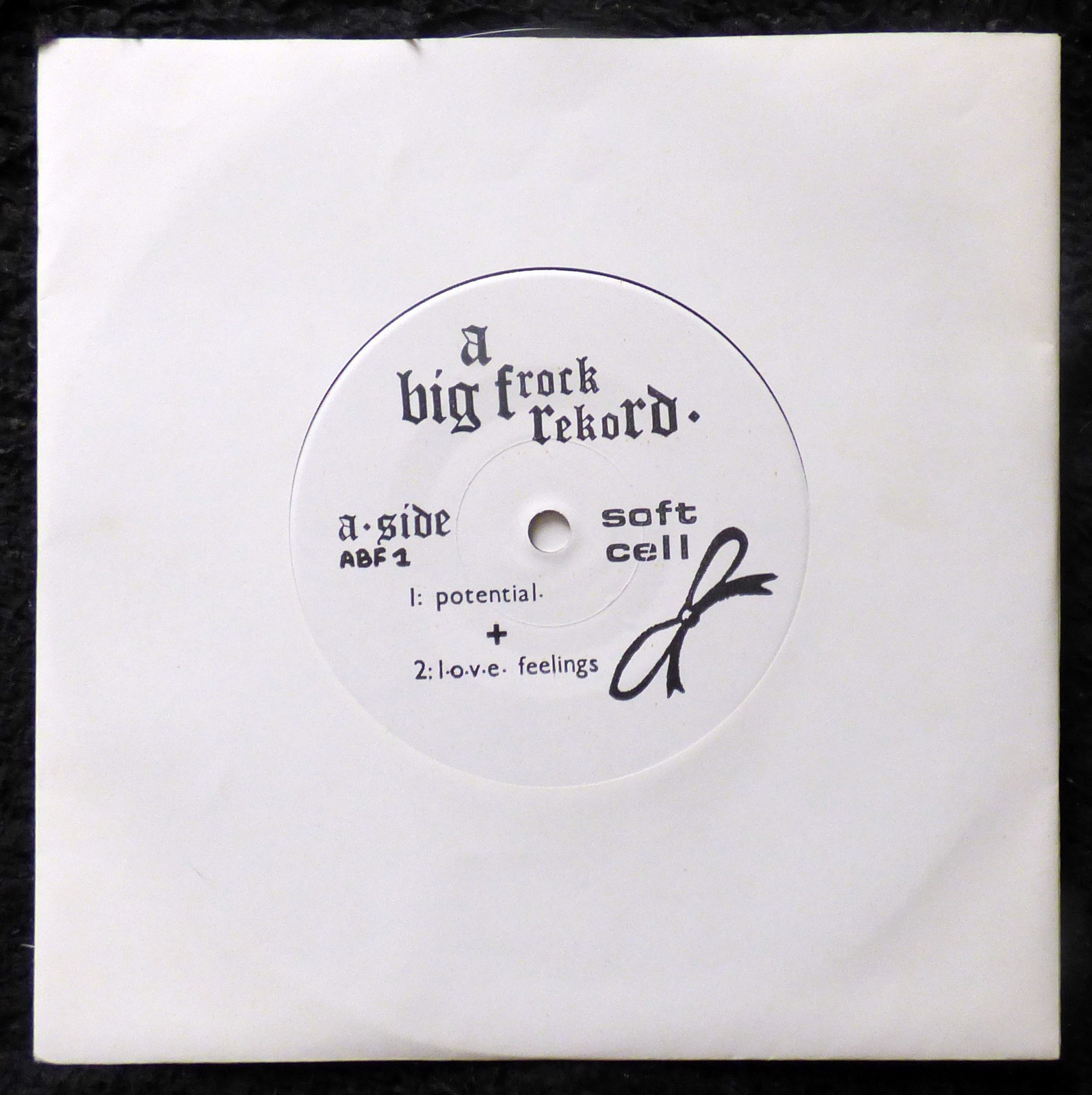 Soft Cell - Mutant Moments EP. 7" Single. Fan Club Re-Issue. Mint