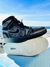 靴 Air Jordan1 High Zoom DiaDe Muertos 26cm Nike Air Jordan 1 High Zoom CMFT2 Dia De Muertos FQ8155-010 Men's