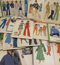 Vintage 70s Simplicity Sewing Patterns - UNCU...