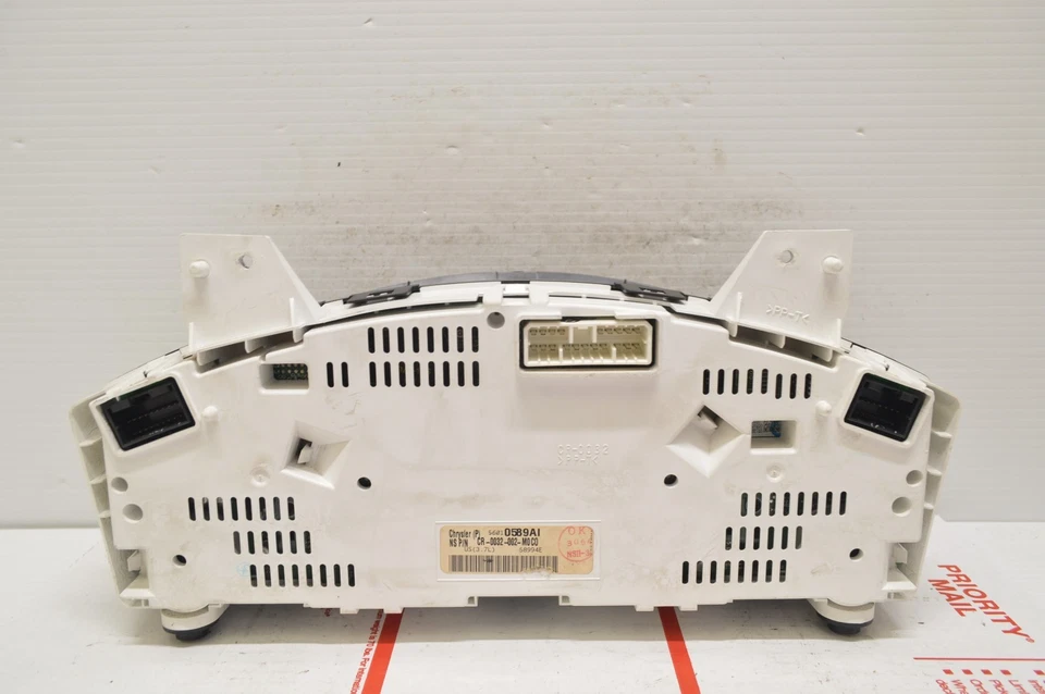 Cuadro de instrumentos velocímetro Jeep Grand Cherokee 2005-2007 232 k millas S6 007 Foto 2 de 3