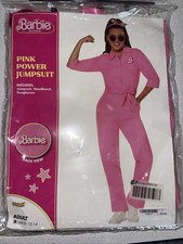 Barbie Pink Power Jumpsuit Costume for Adults L 12-14