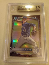 2025 Bowman Chrome Blake Wolters REPTILIAN REFRACTOR #BCP-76 Graded BGS 9.5