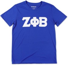Big Boy Zeta Phi Beta Divine 9 S17 Glitter Dry Fit Tee