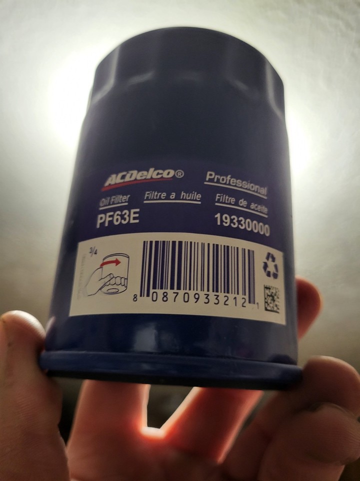 ACDelco Engine Oil Filter PF63 PF63E 19330000 QUANTITY DISCOUNTS | eBay
