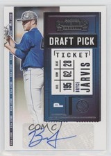 2020 Panini Contenders Draft Pick Ticket 2 Bryce Jarvis #DPT2-BJ Auto 5w7