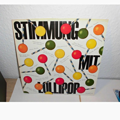 AMIGA Stimmung mit Lollipop   Various 12'' Vinyl LP Schallplatte Pop