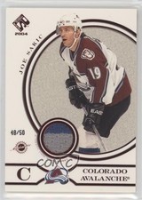 2003-04 Pacific Private Stock Reserve Red /50 Joe Sakic #158 HOF 2o7