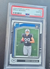2024 Panini Donruss Optic - Rated Rookie Brock Bowers #215 (RC)