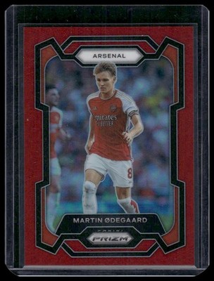 2023-24 Panini Prizm Premier League #19 Martin Odegaard Red #/199