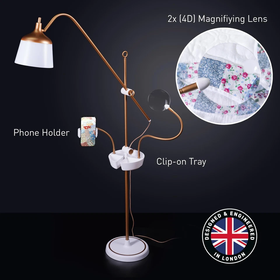 Company Anita Floor Lamp Stitch with Precision, Craft in Comfort, and Ease St... - Image 3 of 4