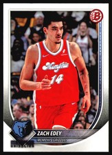 2025 Bowman Zach Edey #139 Memphis Grizzlies