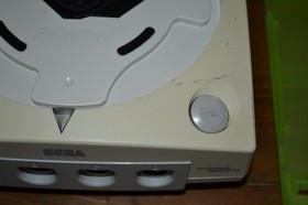 Sega Dreamcast (HKT-3020)with 2 controllers  Resident Evil Code:  & Memory card