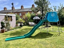 TP Toys Children’s Explorer Climbing Frame, Den, Slide + extender +instructions