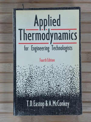 #ad #ad Applied Thermodynamics for Engineering Technologists Fourth Edition Paperback GBP 20.82