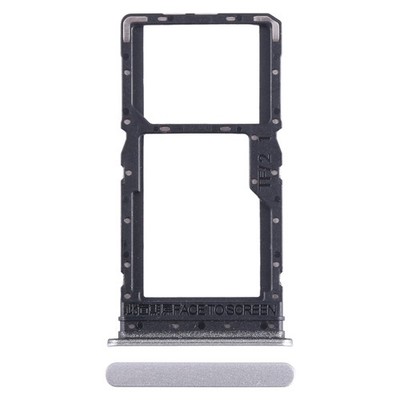 Für Xiaomi Redmi 12 4G Sim Karten Fach Micro-SD Halter Tray Slot Holder Silber