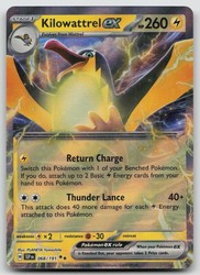 Kilowattrel ex 068/191 Surging Sparks Double Rare Holo