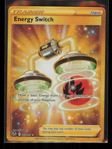Energy Switch (Secret) Secret Rare SWSH12: Silver Tempest 212/195 NM