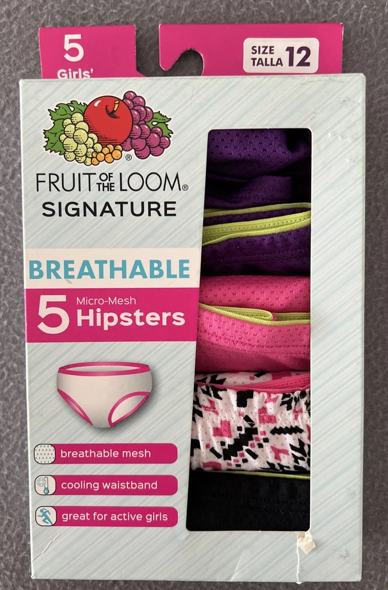Fruit of the Loom Bikini de algodón para niñas pequeñas Fruit of the Loom Bikini de algodón para niñas pequeñas
